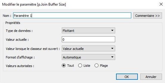 Calcul de zone tampon Tableau 