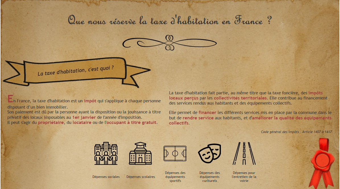 Taxe d'habitation 