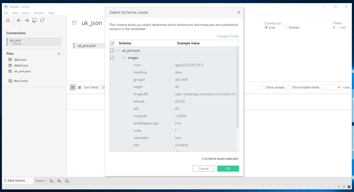 Créer une hex map sur Tableau 