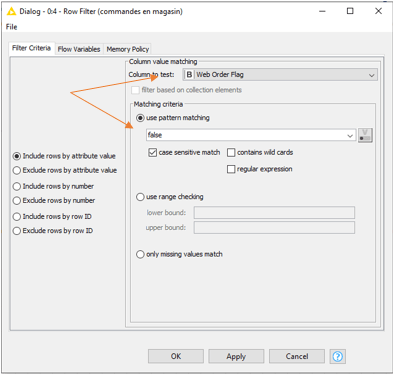 Case switch KNIME