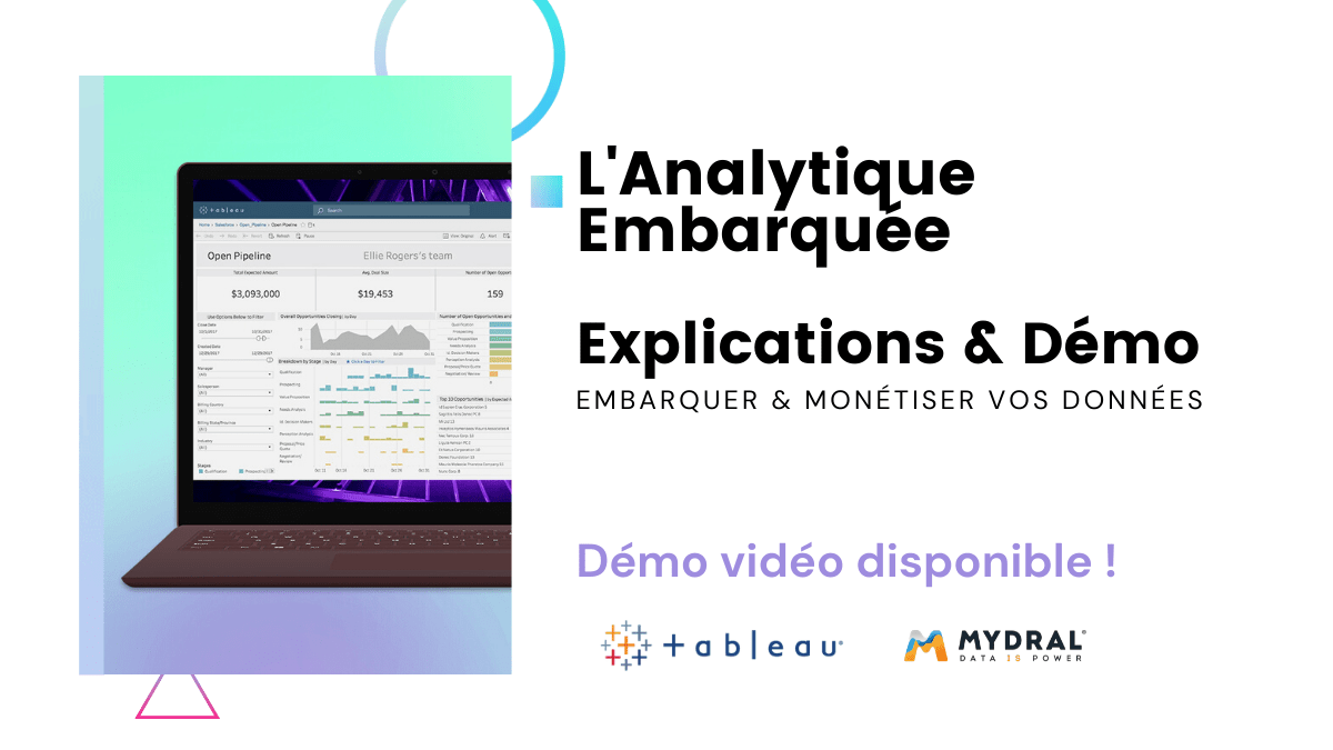 Monétisez vos données grâce à l’Analytique embarquée