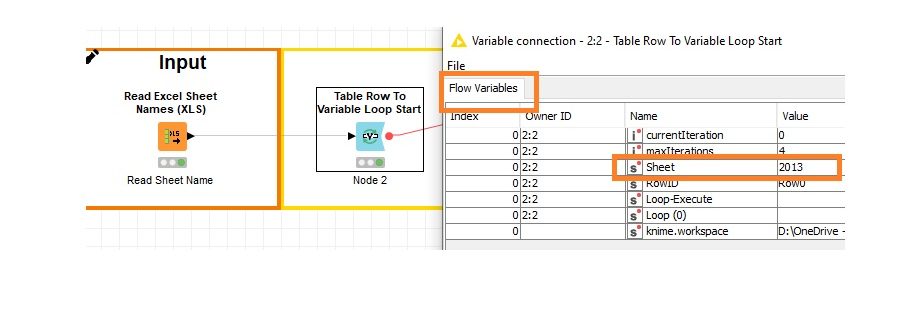 KNIME list files