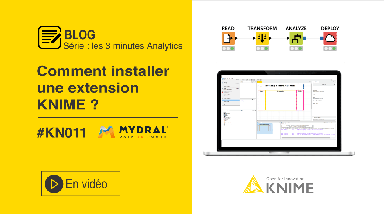 Les 3 Minutes Analytics : comment installer une extension KNIME