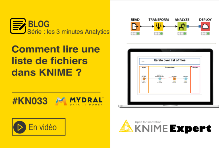 Lecture liste de fichiers KNIME