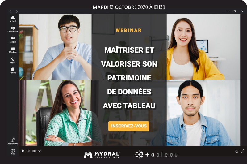 Maîtriser et valoriser son patrimoine de données avec Tableau