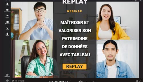 Replay Maîtriser et valoriser données avec Tableau